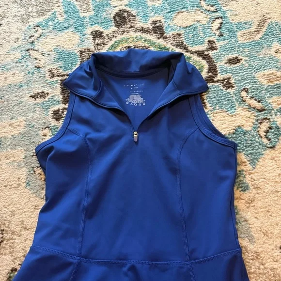 Sapphire Blue Sincerely Jules Activewear Tennis Golf athletic dress - Picture 3 of 6